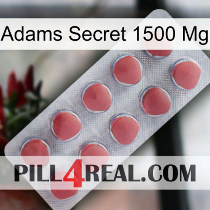 Adams Secret 1500 Mg 18